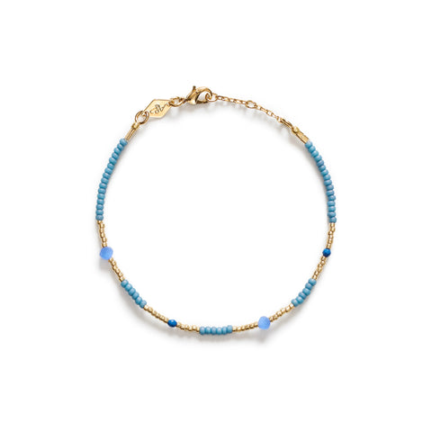 The Clemence Bracelet in Faded Denim