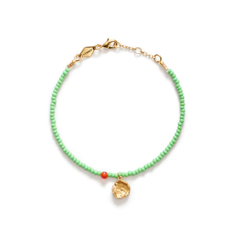 The Peyote Bracelet in Apple Green
