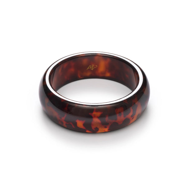 The Bold Beautiful Bangle in Golden Tortoise