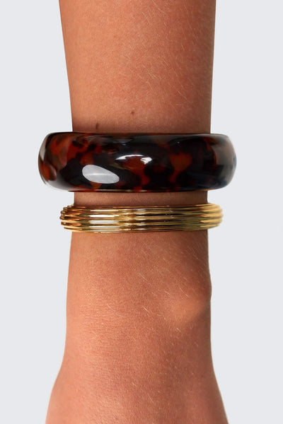 The Golden Deco Bangle
