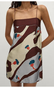 The Phylis Mini Dress in Mandraki Floral
