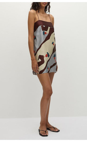 The Phylis Mini Dress in Mandraki Floral