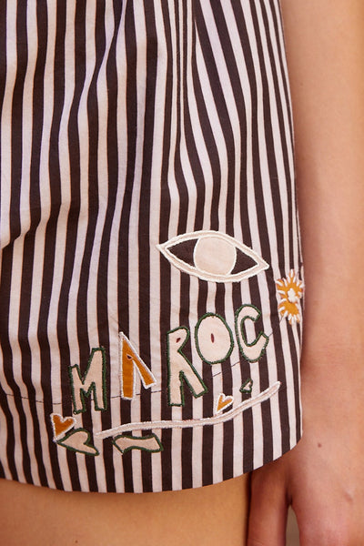 The Sirocco Embroidered Short