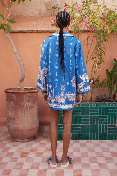 The Acacia Long Sleeve Mini Dress