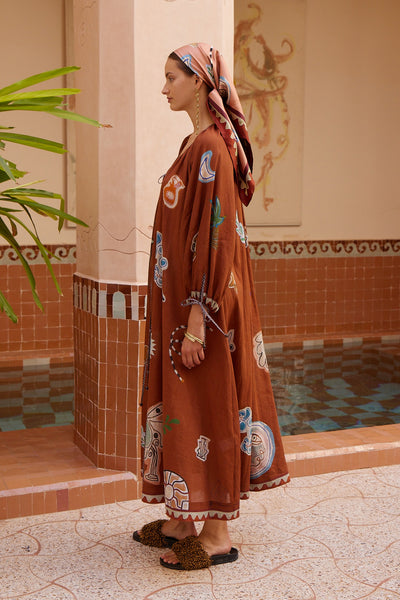 The Laurence Tie Front Shirtdress