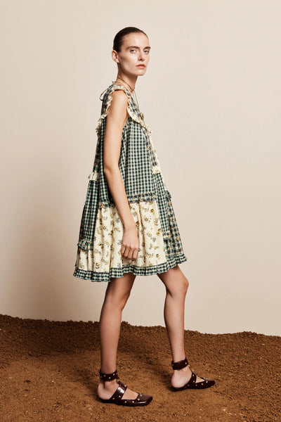 The Outrider Seersucker Mini Dress