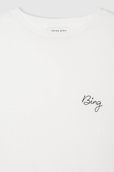 The Louis Bing Tee in Ivory