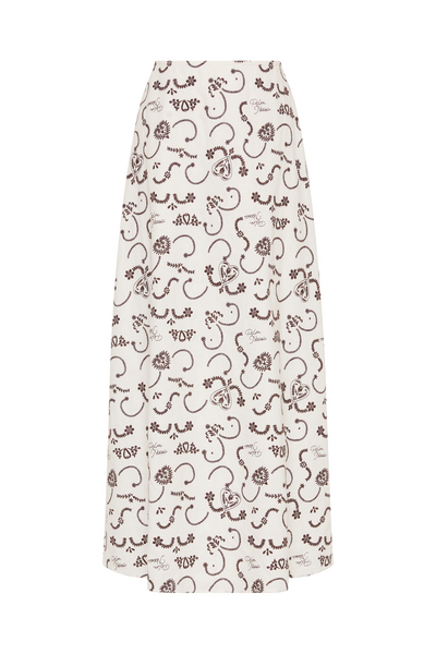 The Caroline Skirt in Regatta Embroidery