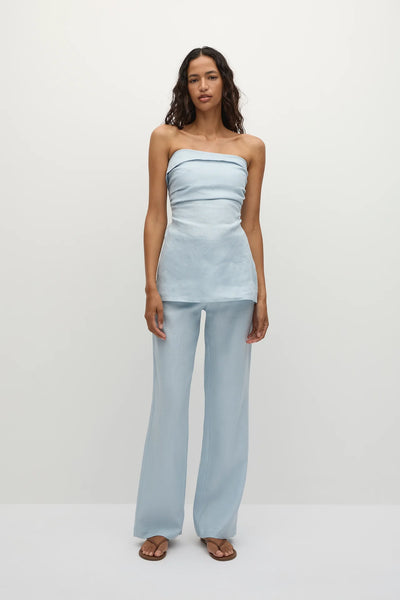 The Boe Tunic Top in Sky Blue