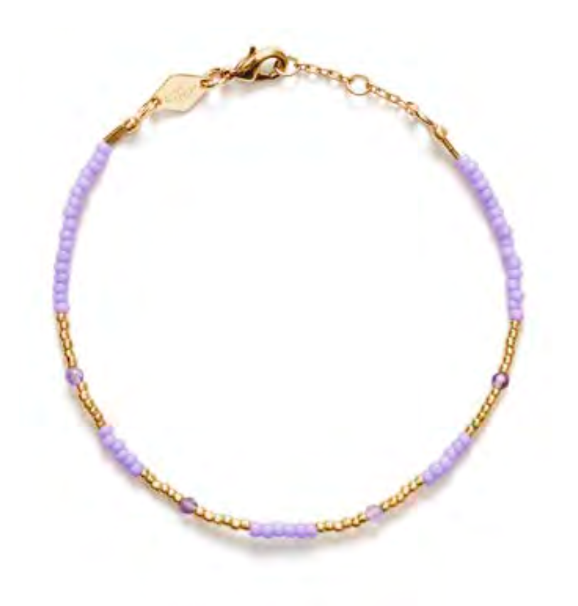 The Clemence Bracelet in Lilac