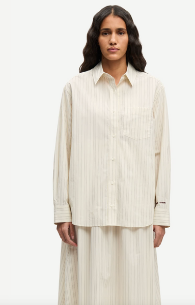 The Salova Pocket Shirt in Bone St