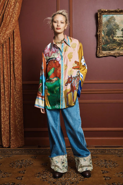 The Mlak Silk Shirt