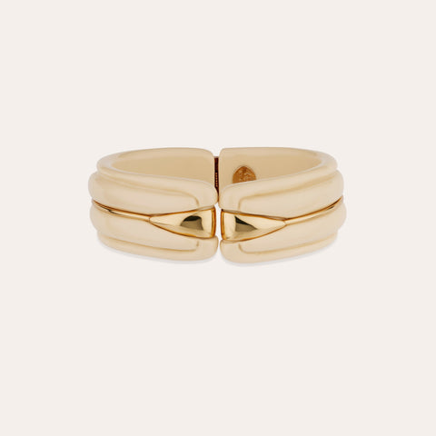 The Ecume Cuff Bracelet in Ivory