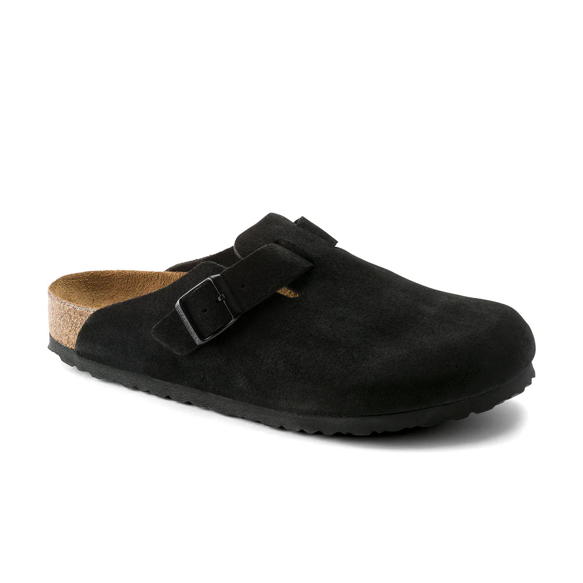 The Boston in SFB Black Suede Leather