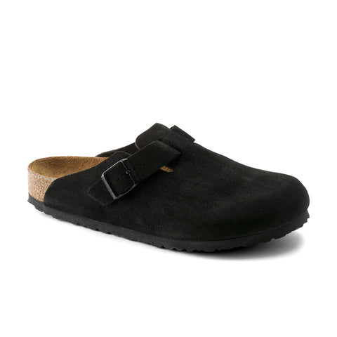 The Boston in SFB Black Suede Leather