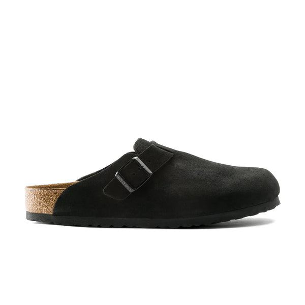 The Boston in SFB Black Suede Leather